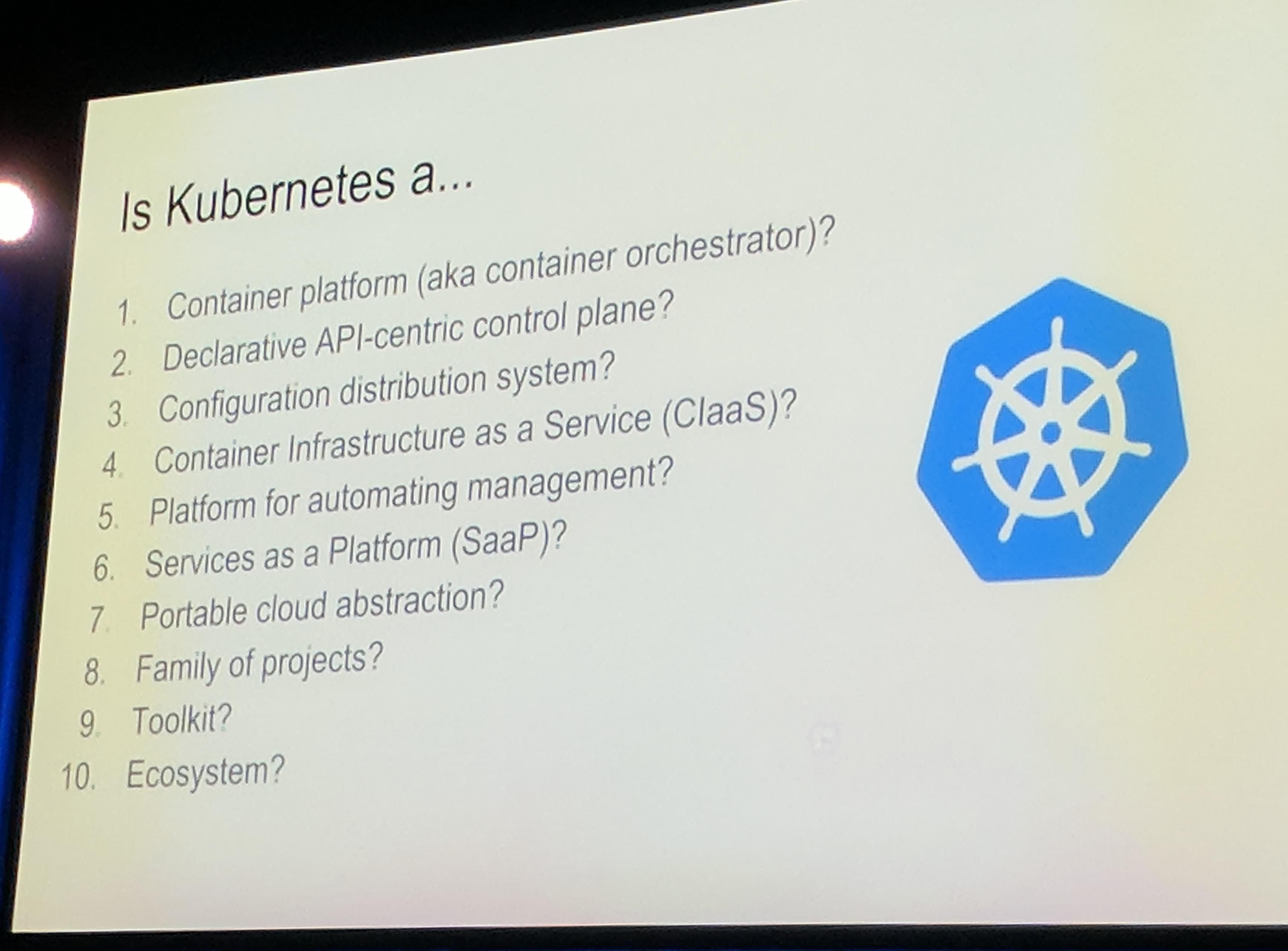 KubeCon: Keynote Is Kubernetes a...