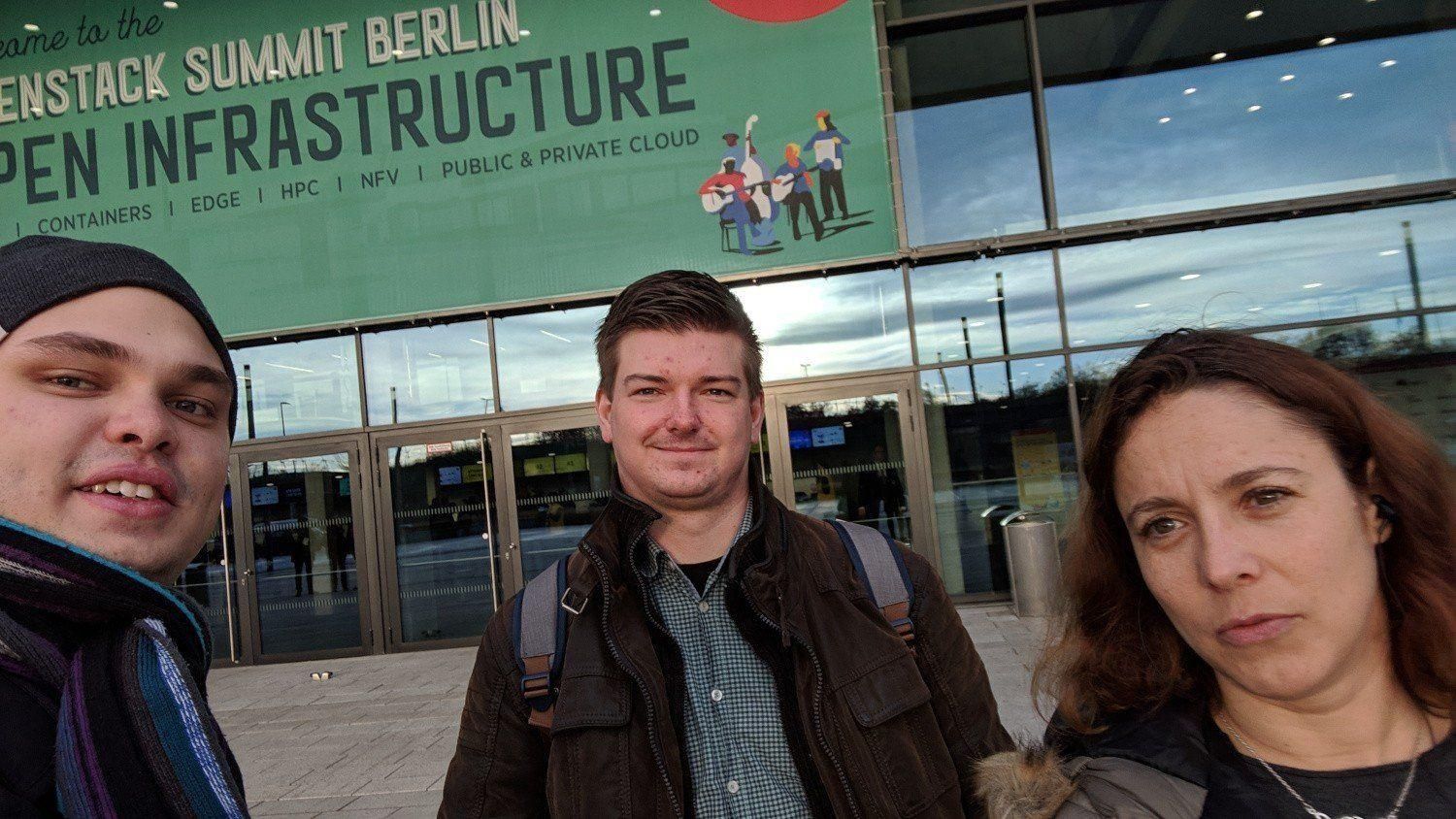 Ceph Day Berlin 2018 - Cloudical team arrived at the conference center