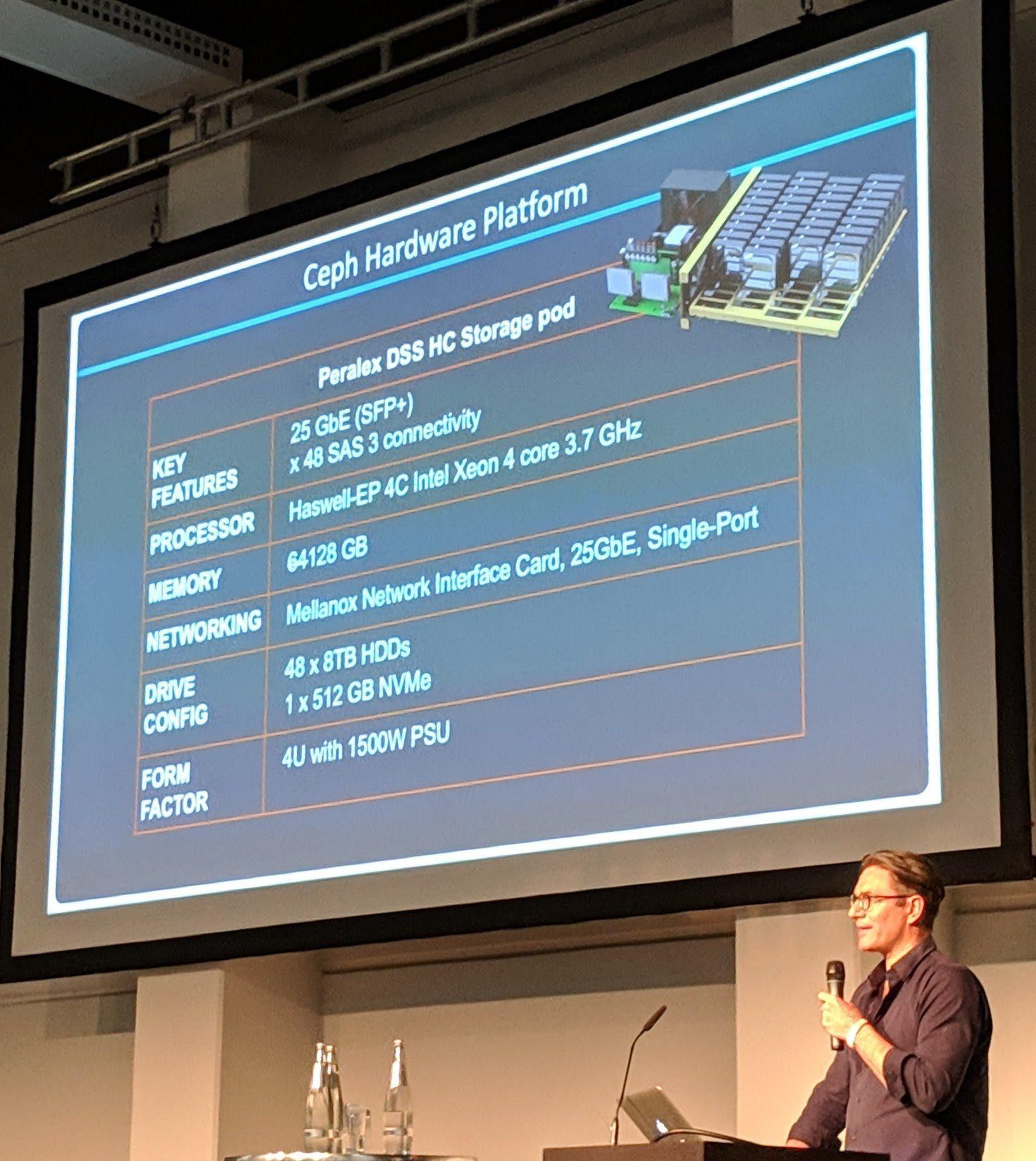 Ceph Day Berlin 2018 - Ceph implementations for the MeerKAT radio telescope, Bennett SARAO, SKA Africa - 'Ceph Hardware Platform'