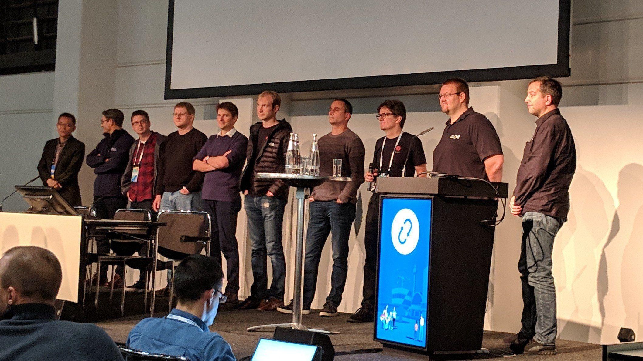 Ceph Day Berlin 2018 - Q&A Session - Speakers on stage