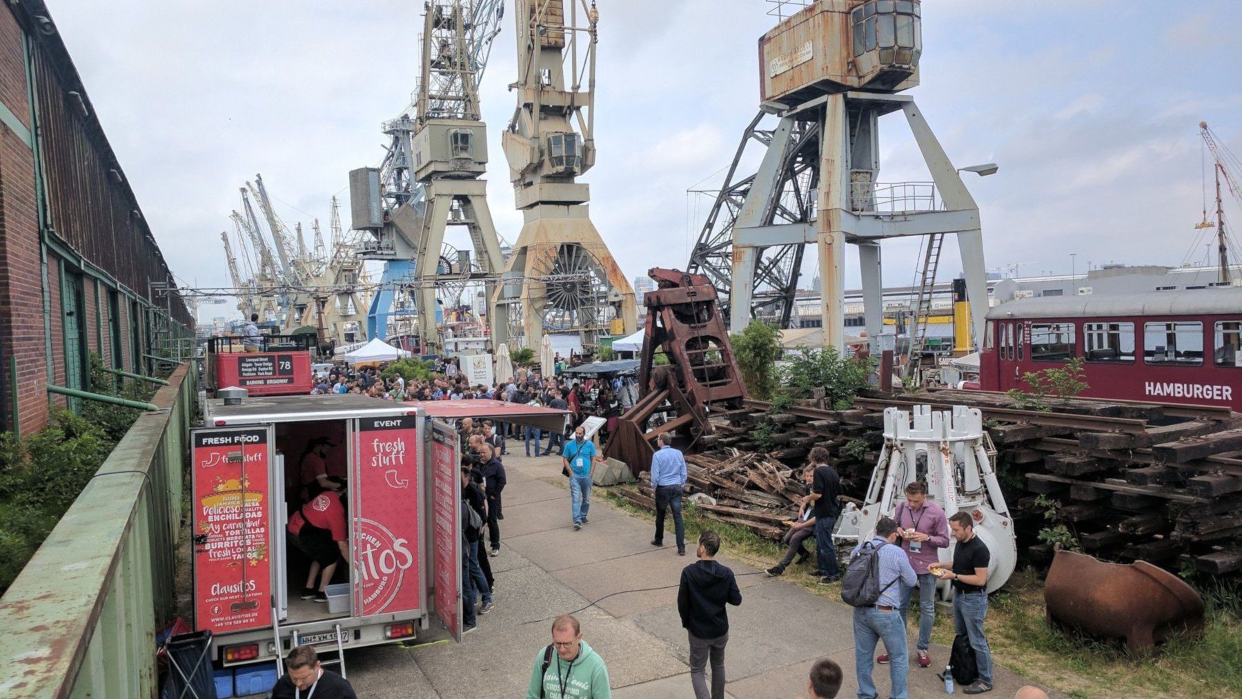 Container Days 2018 - Day #1 Lunch time