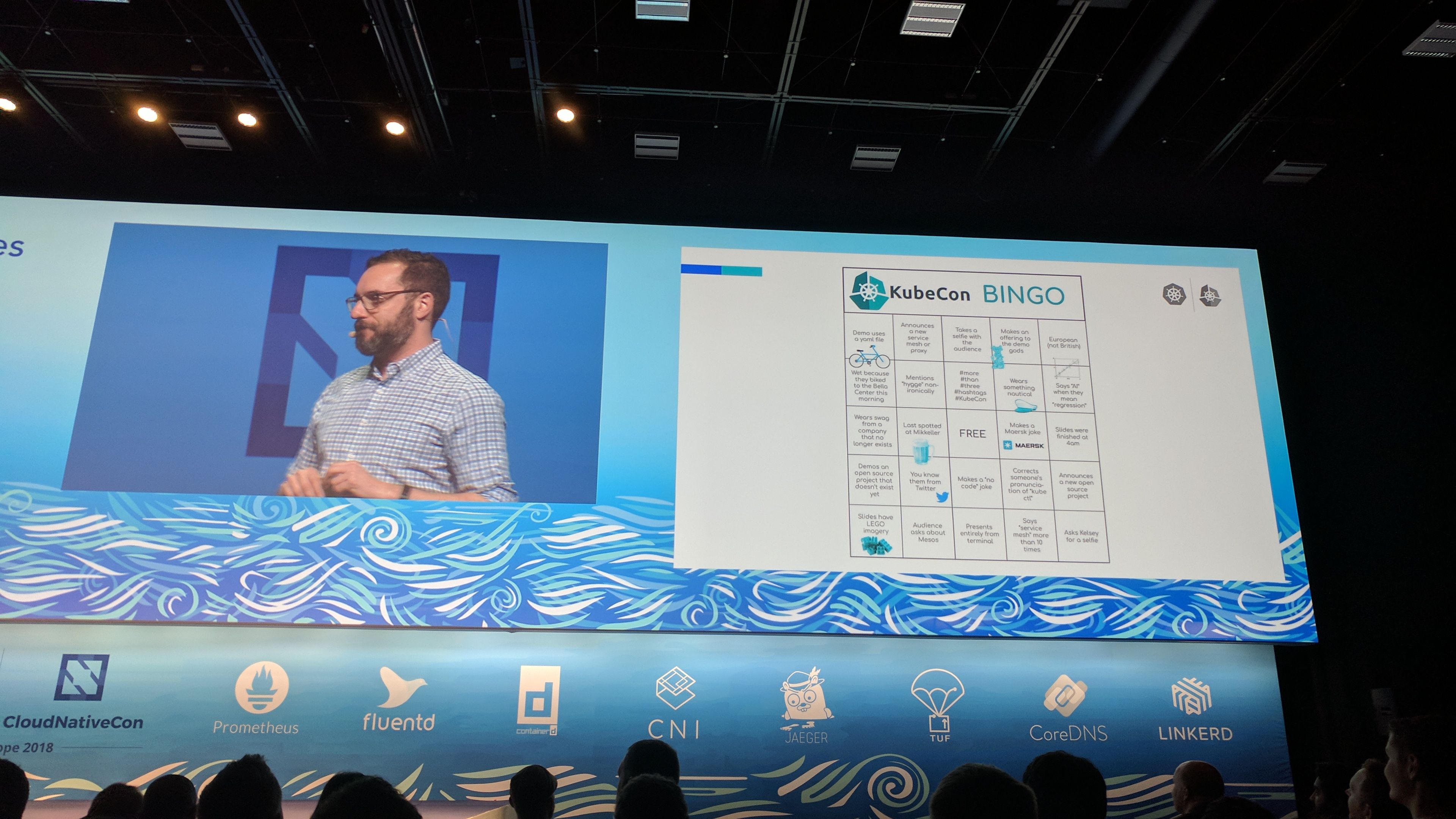 KubeCon - Keynote - KubeCon Bingo