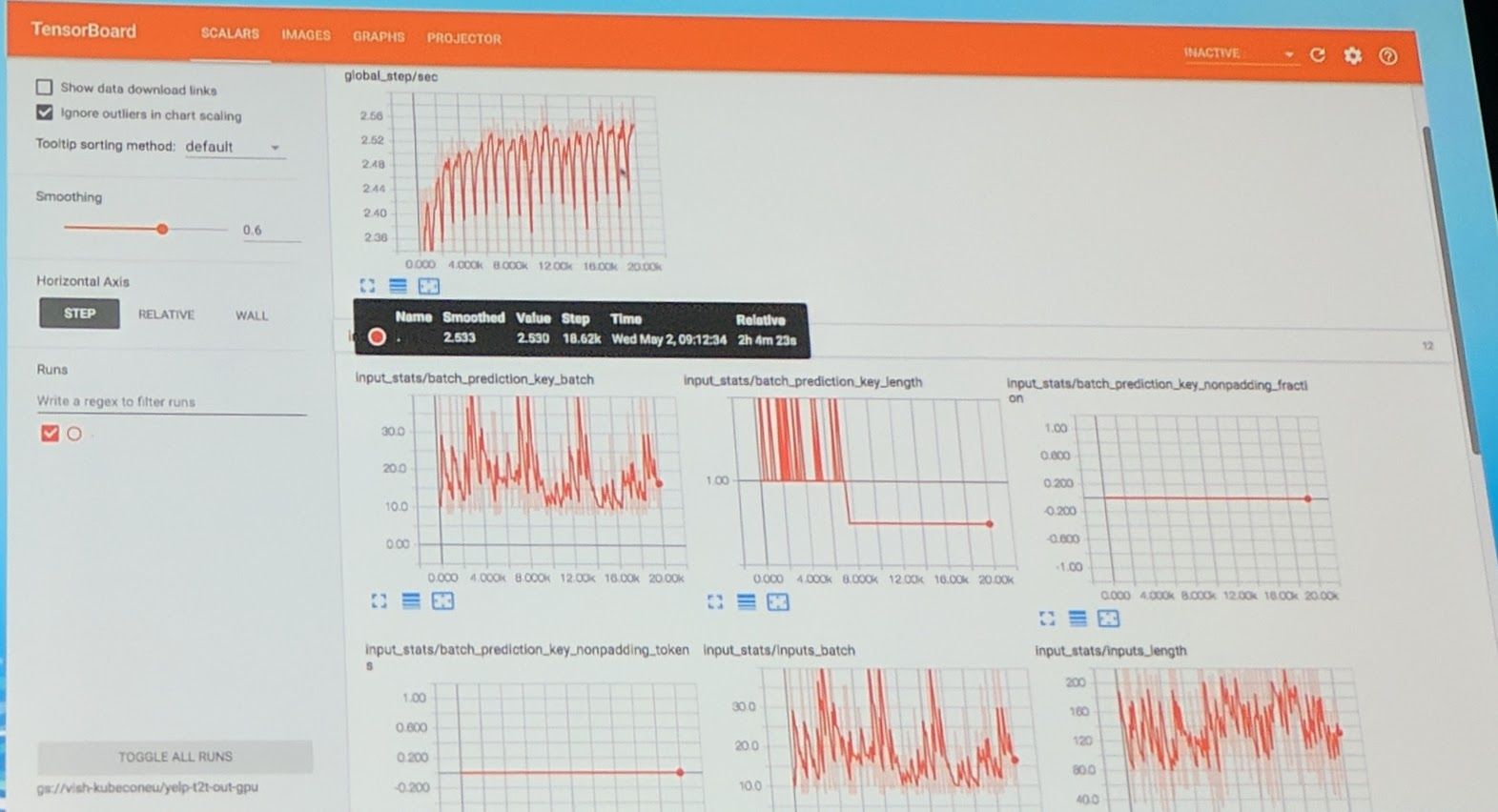 KubeCon - Keynote - KubeFlow TensorBoard