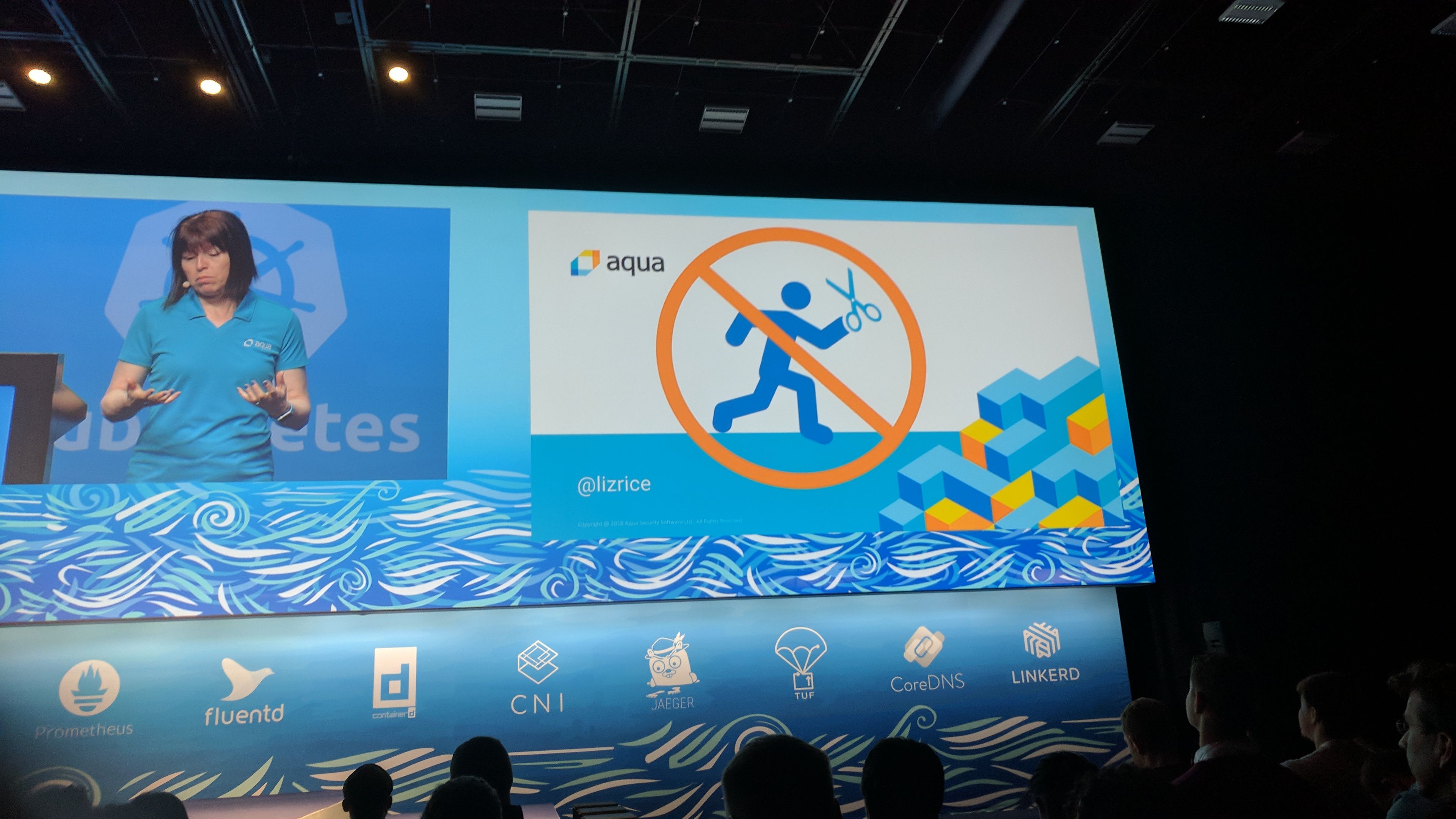 KubeCon - Keynote - Stop running with scissors