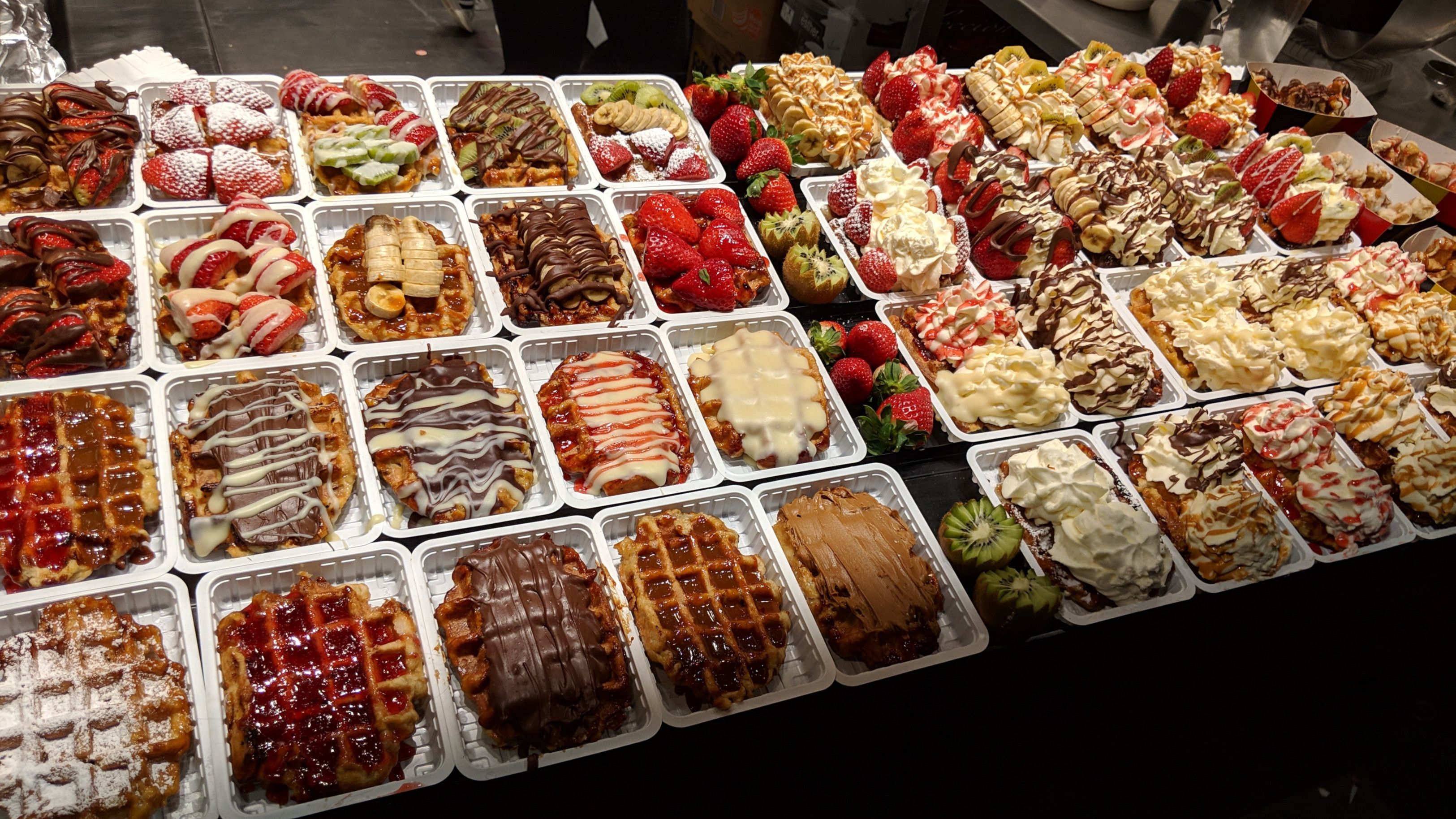 FOSDEM'19 Brussels - Le Funambule Waffle Selection