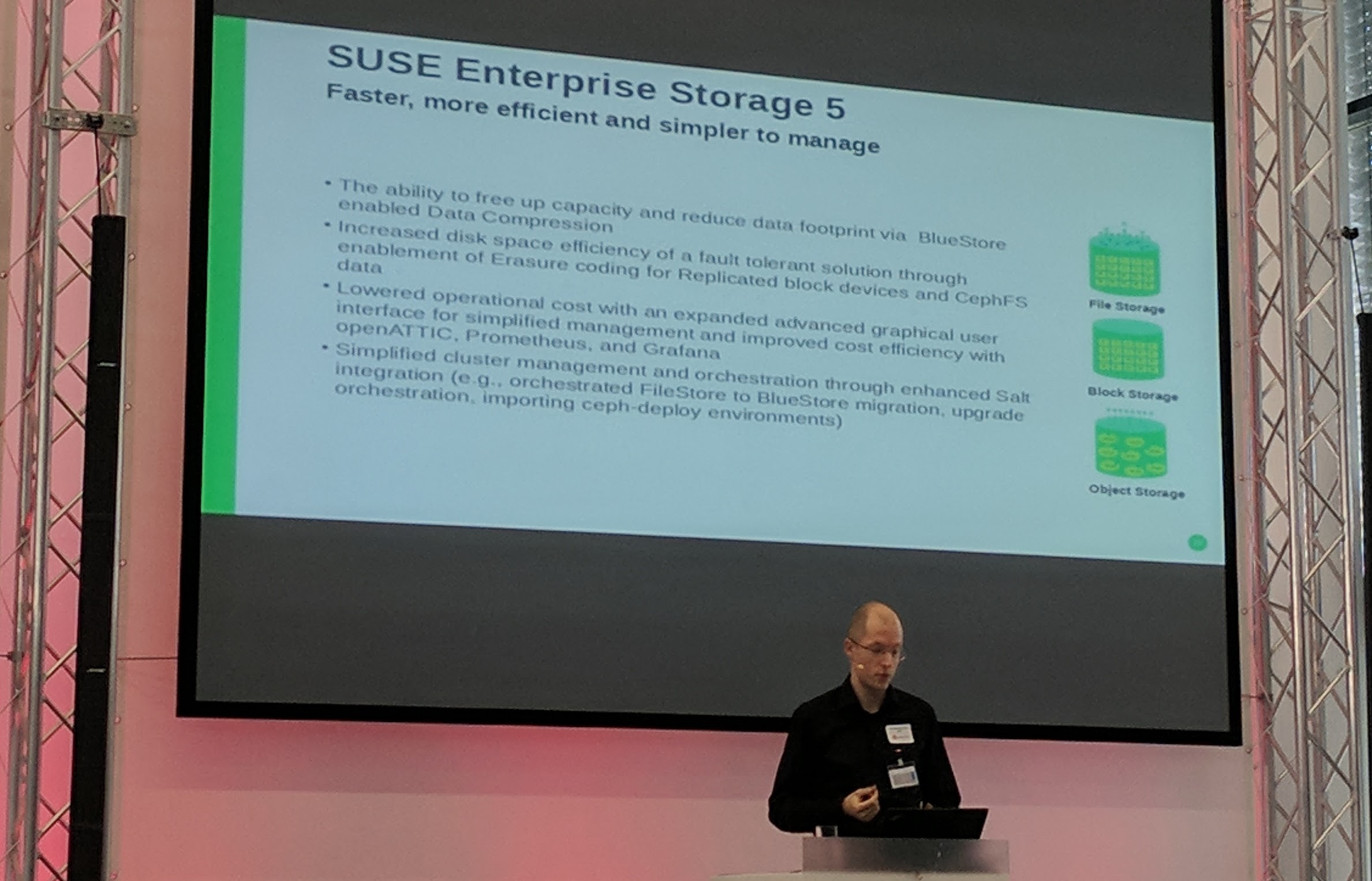 Ceph Day Darmstadt 2018 - Five years of Ceph and Outlook - SUSE Enterprise Storage 5